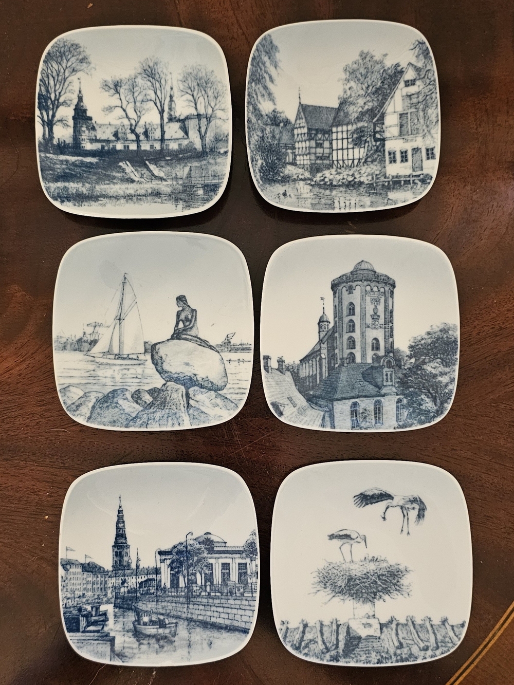 Collectible Bing & Grøndahl Thorvaldsens Museum plates